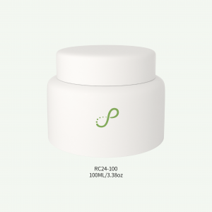 RC24 Middle Capacity Sustainable Cosmetic Plastic Jar for Toothpaste