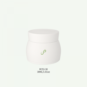 RC53 Middle Capacity Unique Cosmetic Plastic Jar for Baby Cream